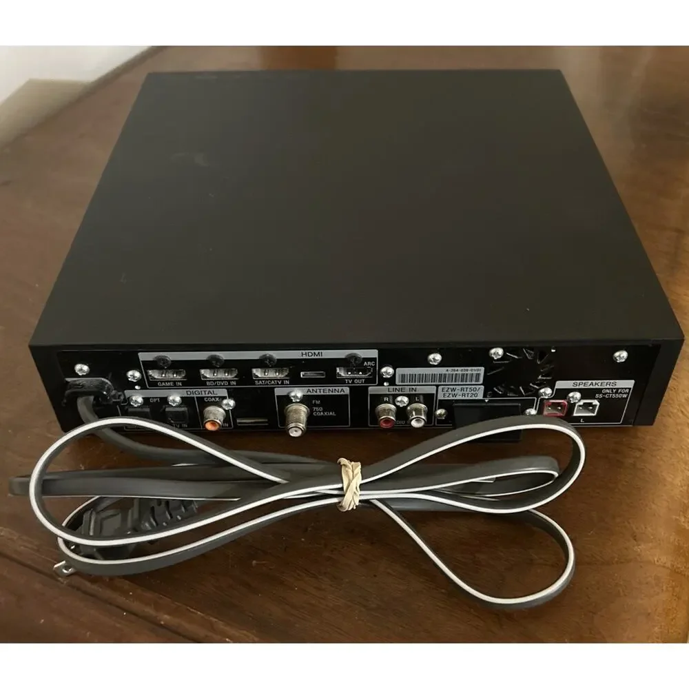 Sony Home Theater System HT-CT550W W/ Wireless Transceiver Card EZW-RT50 Tested!